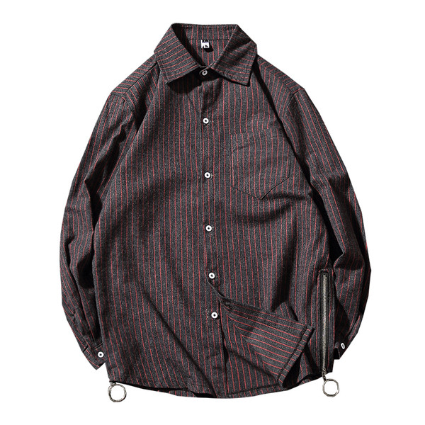 Μακρύ αθλητικό κομψό ανδικό πουκάμισο 