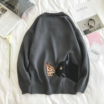 Χειμερινό πλεκτό ανδρικό πουλόβερ σε τρία χρώματα