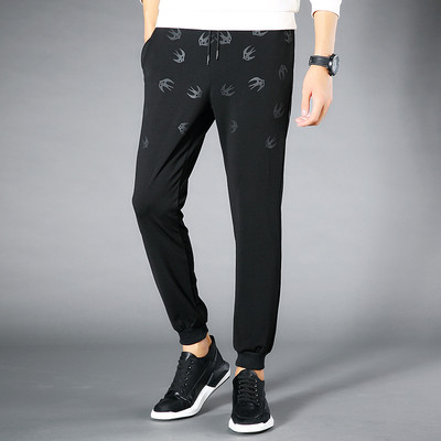 Αθλητικά ελαστικά ανδρικά παντελόνια κατάλληλα για την καθημερινή ζωή - 2 χρώματα