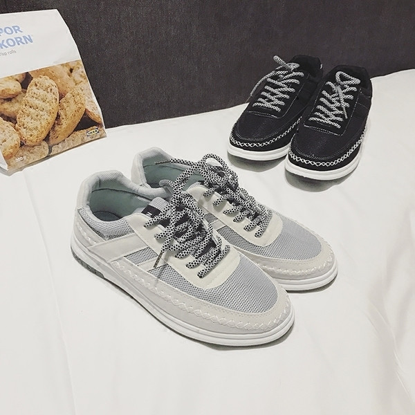 Спортно-елегантни мъжки маратонки в два цвята