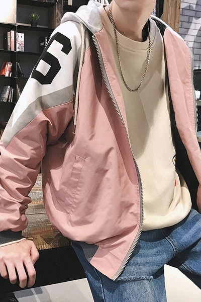 Ежедневен мъжки суичър в два цвята и в широк модел