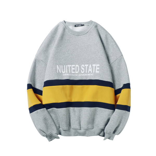 Есенно-зимна мъжка блуза в свободен стил и в три цвята