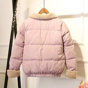 Топло дамско яке с пух в четири цвята