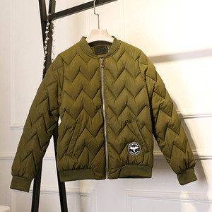 Дамско зимно яке в четири цвята в семпъл модел