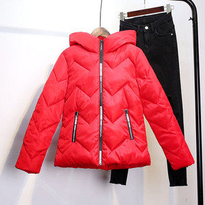 Дамско зимно яке в няколко цвята с качулка