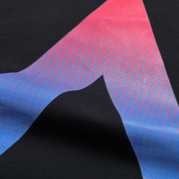 Мъжка ежедневна блуза с цветен принт,О-образна яка и дълъг ръкав