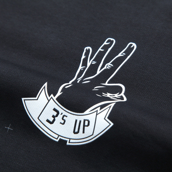 Ежедневна мъжка спортно-елегантна блуза с дълъг ръкав и О-образна яка и семпла апликация