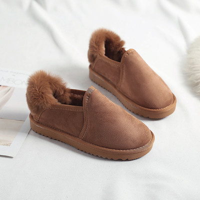 Κομψές γυναικείες μπότες σε τρία χρώματα με γούνα