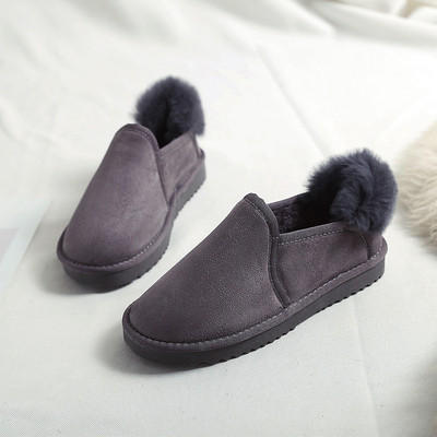 Κομψές γυναικείες μπότες σε τρία χρώματα με γούνα