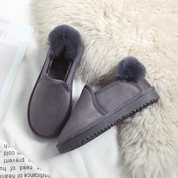 Κομψές γυναικείες μπότες σε τρία χρώματα με γούνα