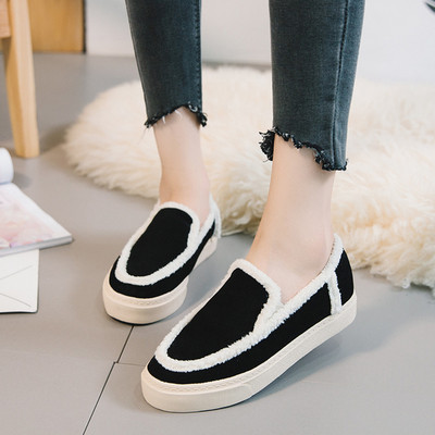 Топли дамски мокасини в няколко цвята