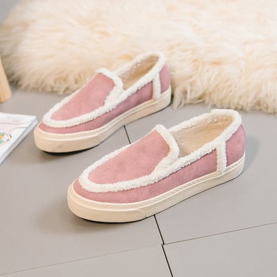 Топли дамски мокасини в няколко цвята