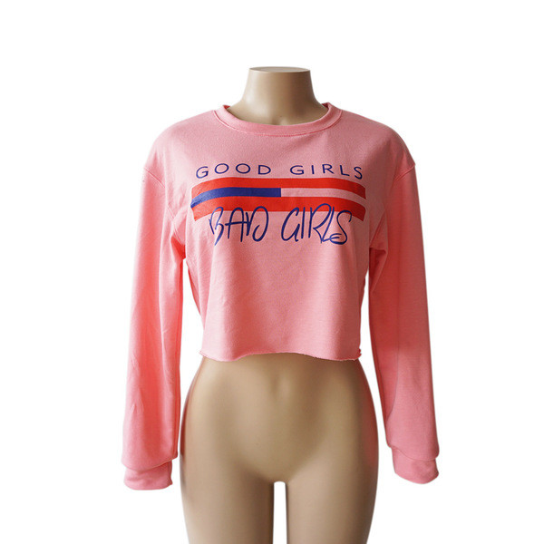 Актуална скъсена дамска блуза в широк модел и в 3 цвята