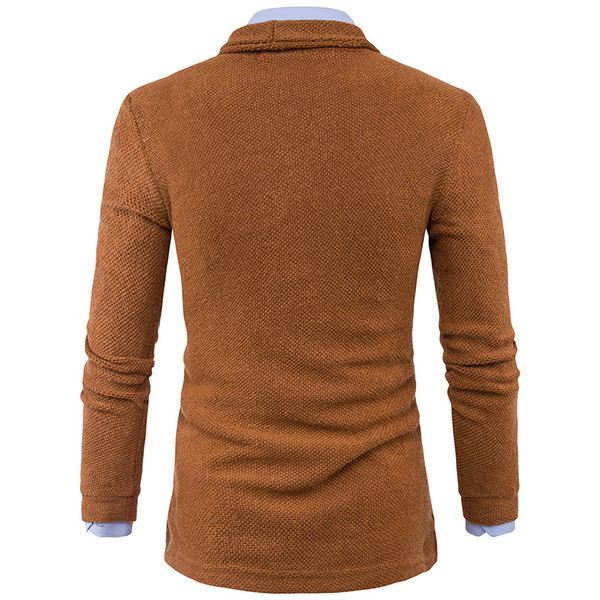 Ежедневна мъжка жилетка с нестандартна кройка,3 цвята