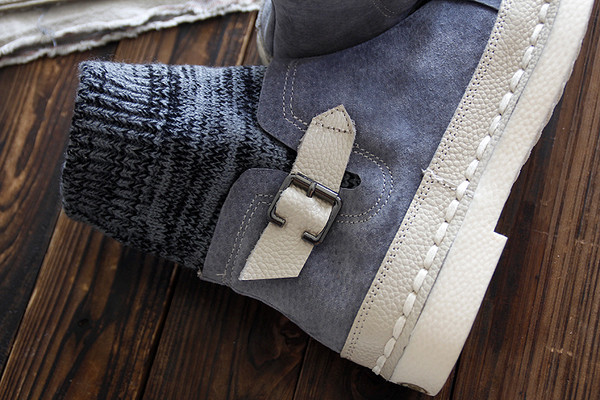 Много топли дамски боти в много цветове и с равна подметка