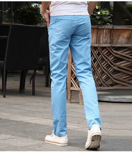 Casual ανδρικά βαμβακερά παντελόνια σε διάφορα χρώματα
