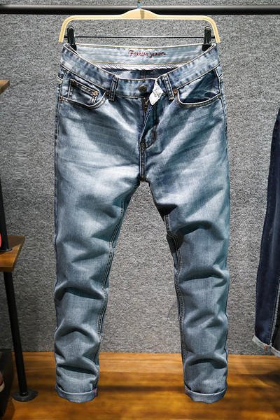 Casual λεπτό τζιν για άνδρες slim fit