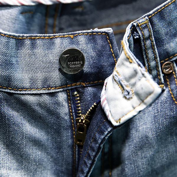 Casual λεπτό τζιν για άνδρες slim fit