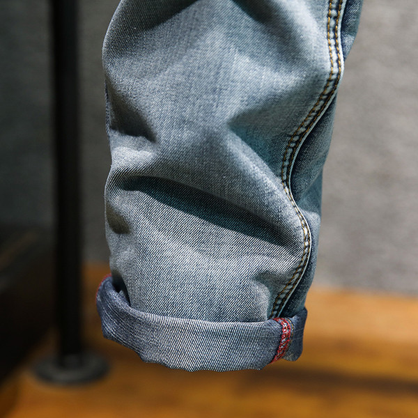 Casual λεπτό τζιν για άνδρες slim fit