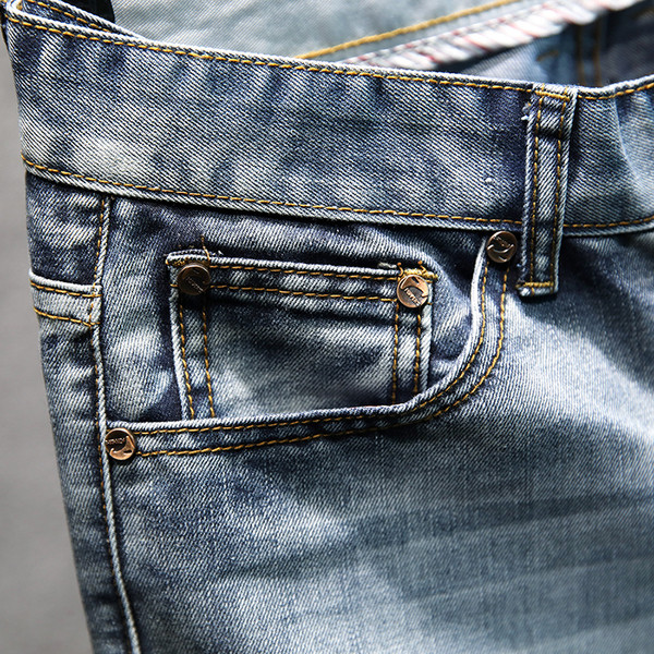 Casual λεπτό τζιν για άνδρες slim fit