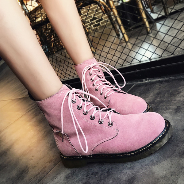 Дамски боти от изкуствен велур в три цвята