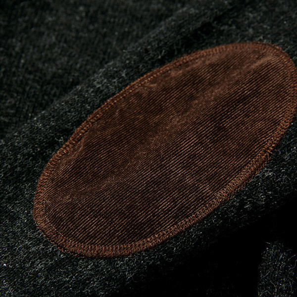 Αθλητικό-κομψό πουλόβερ για άνδρες με κολάρο σε σχήμα O, τρία χρώματα