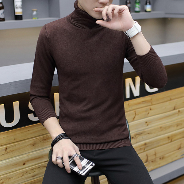 Λεπτό πουλόβερ Slim fit με 4 χρώματα