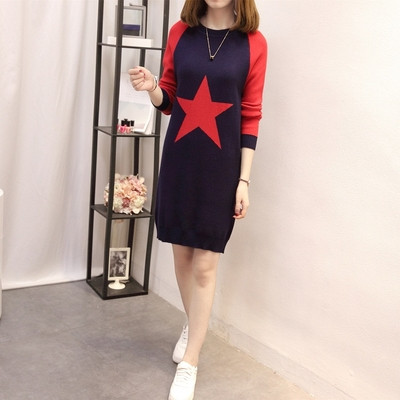 Γυναικέιο φόρεμα με αστέρι - δύο μοντέλα