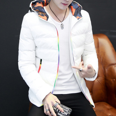 Ανδρικό  ζεστό χειμωνιάτικο μπουφάν με απαλή κουκούλα και μαλακή γέμιση