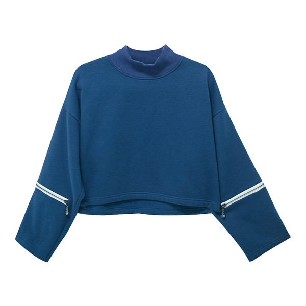 Γυναικείο αθλητικό μπλουζάκι σε μπλε  χρώμα