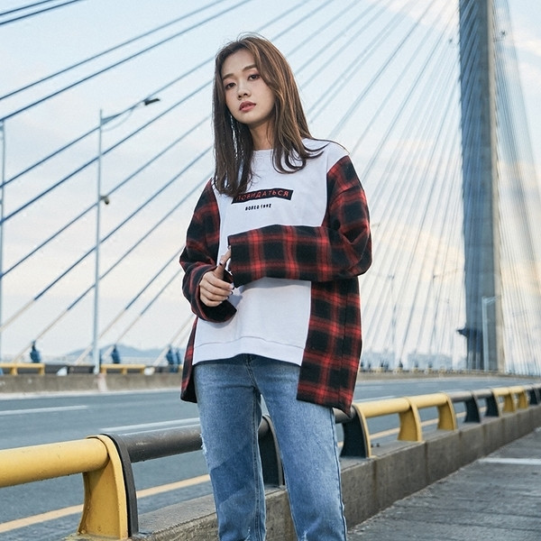 Casual γυναικεία μπλούζα σε  εύρυ στυλ