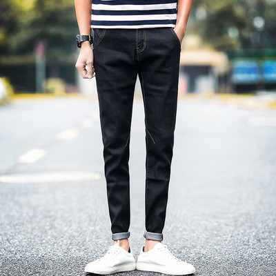 Σύγχρονα ανδρικά τζιν με υψηλή μέση, 3 μοντέλα