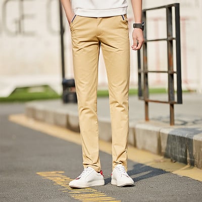 Αθλητικά κομψά ανδρικά παντελόνια σε τέσσερα διαφορετικά χρώματα