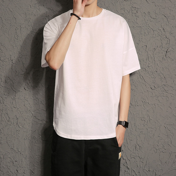 Ανδρικά μπλουζάκια HIP-HOP με κολάρο σε σχήμα O και κοντό μανίκι, 4 μοντέλα