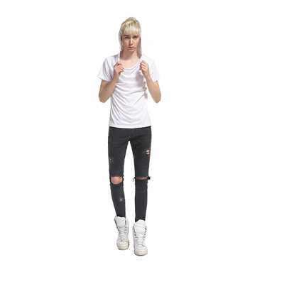 Μοντέρνα ανδρική μπλούζα με κουκούλα και κοντά μανίκια, πολλά χρώματα