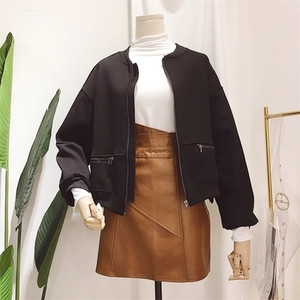 Καθημερινό λεπτό γυναικείο μπουφάν σε τρία χρώματα