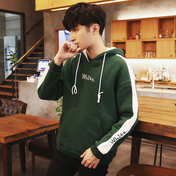 Καθημερινό ανδρικό μπουφάν με  κουκούλα, 3 χρώματα