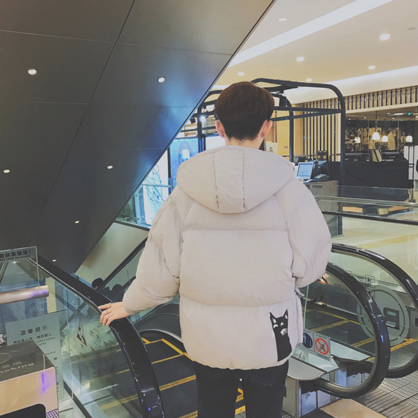 Χοντρό και πολύ ζεστό χειμωνιάτικο ανδρικό μπουφάν 