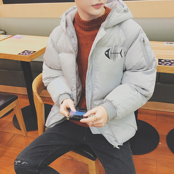 Χοντρό και πολύ ζεστό χειμωνιάτικο ανδρικό μπουφάν 