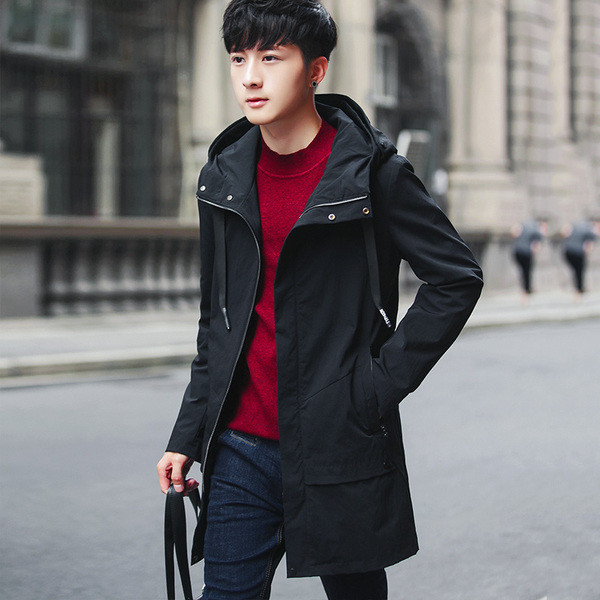 Το casual  ανδρικό παλτό  με κουκούλα  για κάθε μέρα και με πρακτικές τσέπες