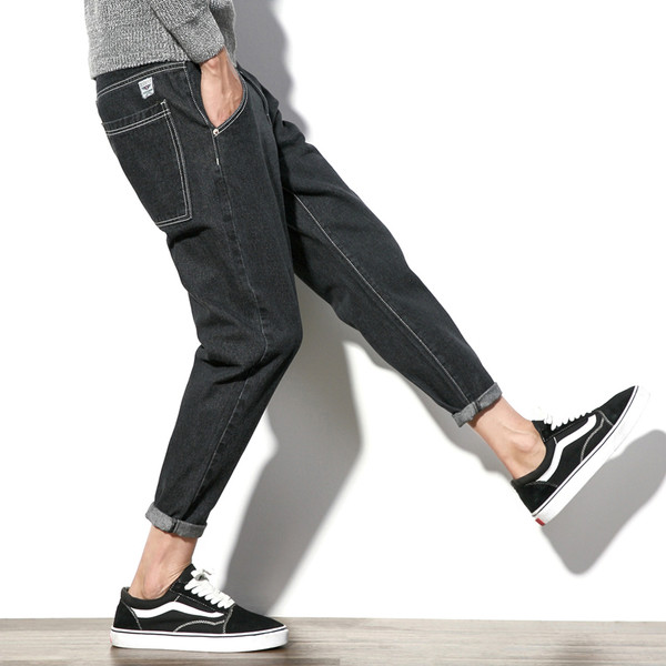 Ежедневни и много удобни мъжки актуални дънки, 3 цвята