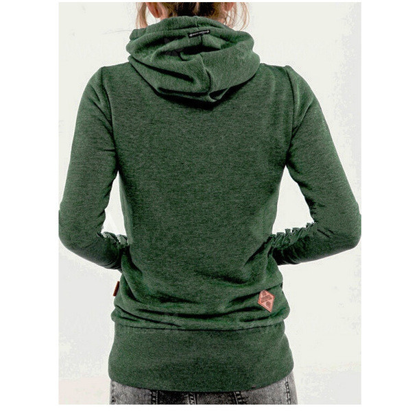 Γυναικείο φούτερ με κουκούλα σε διάφορα χρώματα
