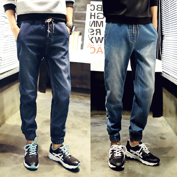 Мъжки ежедневни панталони  с ластична талия - 4 модела