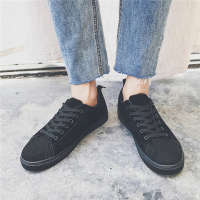 Καθημερινά πολύ άνετα ανδρικά απούτσια με ελαστική επίπεδη σόλα, 2 χρώματα