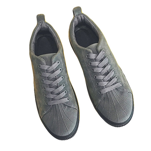 Καθημερινά πολύ άνετα ανδρικά απούτσια με ελαστική επίπεδη σόλα, 2 χρώματα