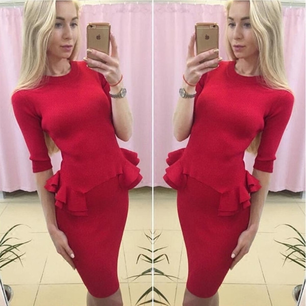 Σπορ-κομψή κυρία κοστούμι, συνδυασμός 2 μερών, 2 χρωμάτων