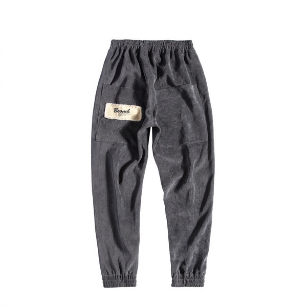 Πολύ άνετα παντελόνια για casual άνδρες με μεγάλες τσέπες, φαρδιά σχέδια