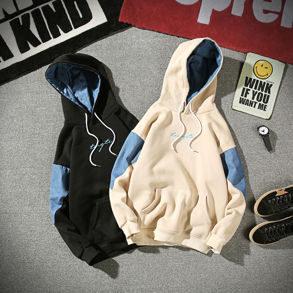 Ανδρικά μπλούζα με κουκούλα, μοντέλο βάζο