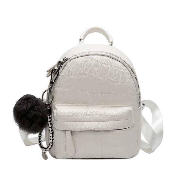 Γυναικείο μίνι φουσκωτό με δύο χνουδωτά φτερά