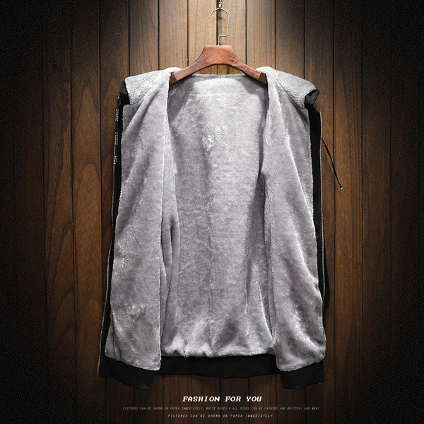 Μοντέρνο μακρύ φούτερ με κουκούλα και ζεστή επένδυση από μαλλί, 4 μοντέλα